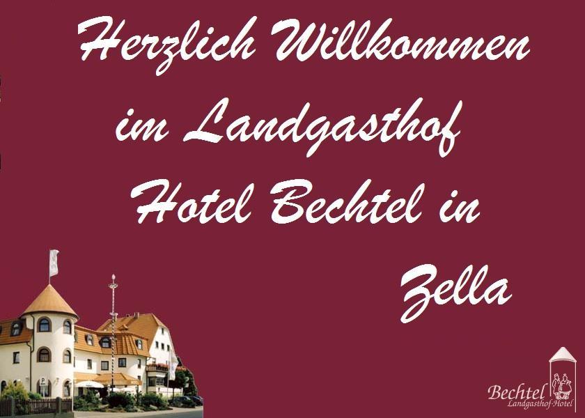 Landgasthof Hotel Bechtel Zella ภายนอก รูปภาพ